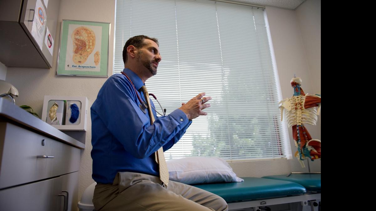 
Dr. Michael Amster, a pain management specialist in Fairfield, is in favor of assisted-death legislation. Urging lawmakers to pass SB 128, Amster sees it as a personal choice and autonomy in health care, rather than as physicians assisting patients to commit suicide, as some opponents have framed it. 
