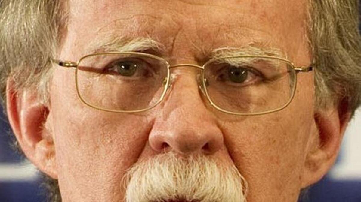 
John Bolton, former ambassador to the United Nations, speaks at the California Republican Party convention in Sacramento on Friday, March 18, 2011.
