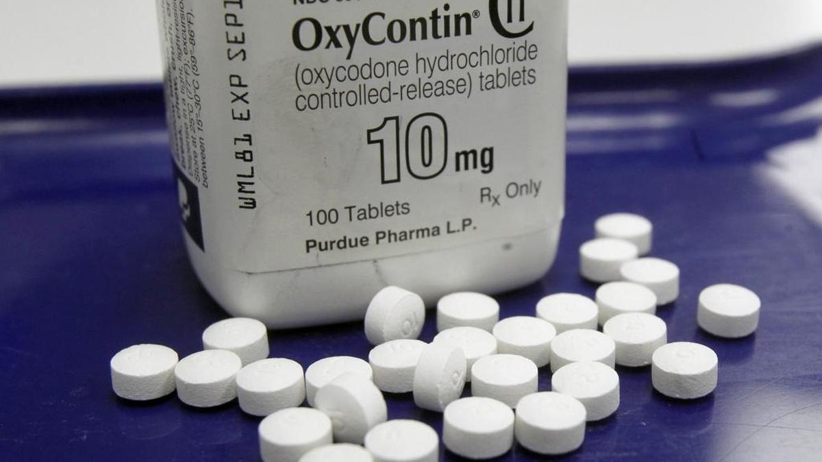 OxyContin pills at a pharmacy in Montpelier, Vt.