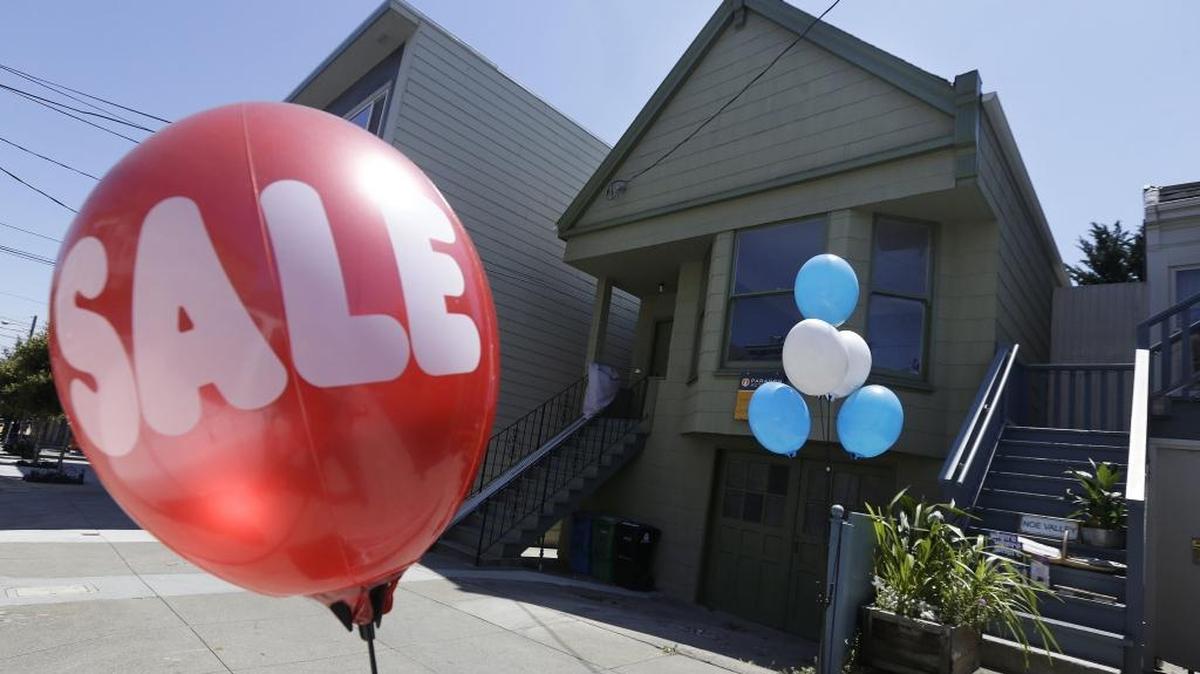 It may not be a mansion but this home in San Francisco’s Noe Valley neighborhood sold for $1.8 million in cash, $600,000 more than its asking price, last year. Median home prices have jumped 60 percent in the last four years and now stand at more than $1 million.