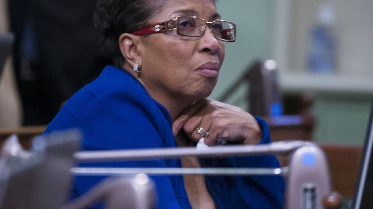 Assemblywoman Cheryl Brown, D-San Bernardino during session in the Assembly chamber in on Monday, March 11, 2013. Brown faces a potentially tough 2016 re-election opponent in Eloise Gomez Reyes.