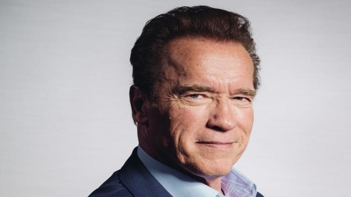 
Arnold Schwarzenegger poses for a portrait during press day for “Terminator Genisys” in Los Angeles. Schwarzenegger will try to fill Donald Trump’s shoes on “The Celebrity Apprentice.”
