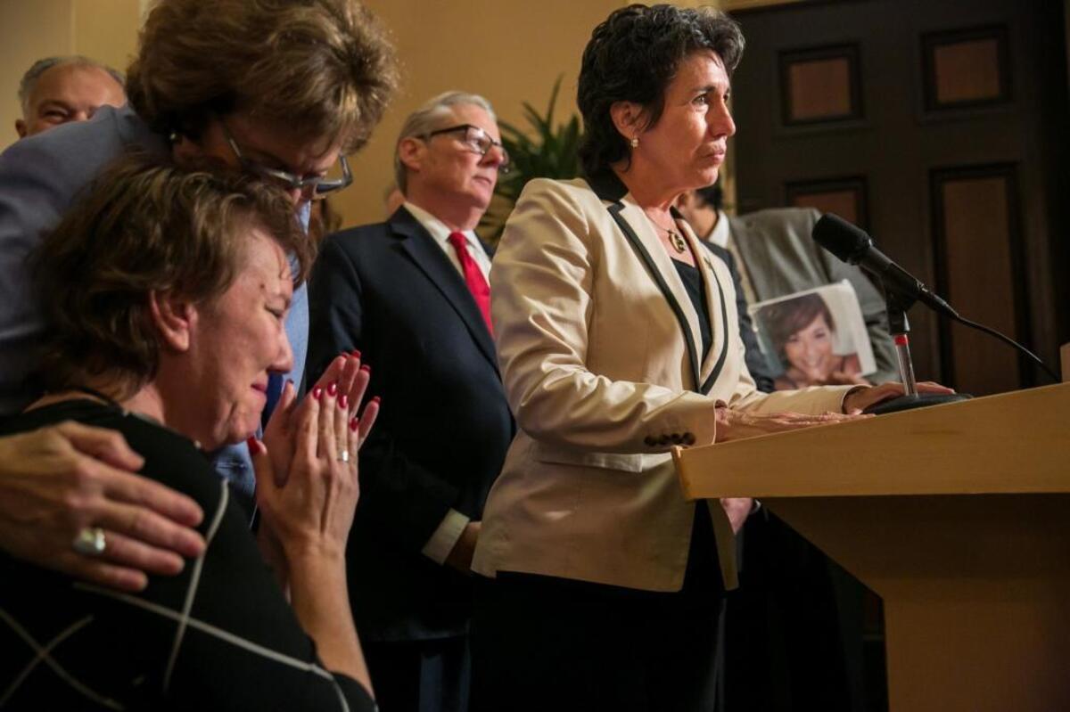 California Assemblywoman Susan Talamantes Eggman, right, says women have traditionally been undervalued in the workplace, and that bias can be perpetuated when their salaries are based on what they previously earned.