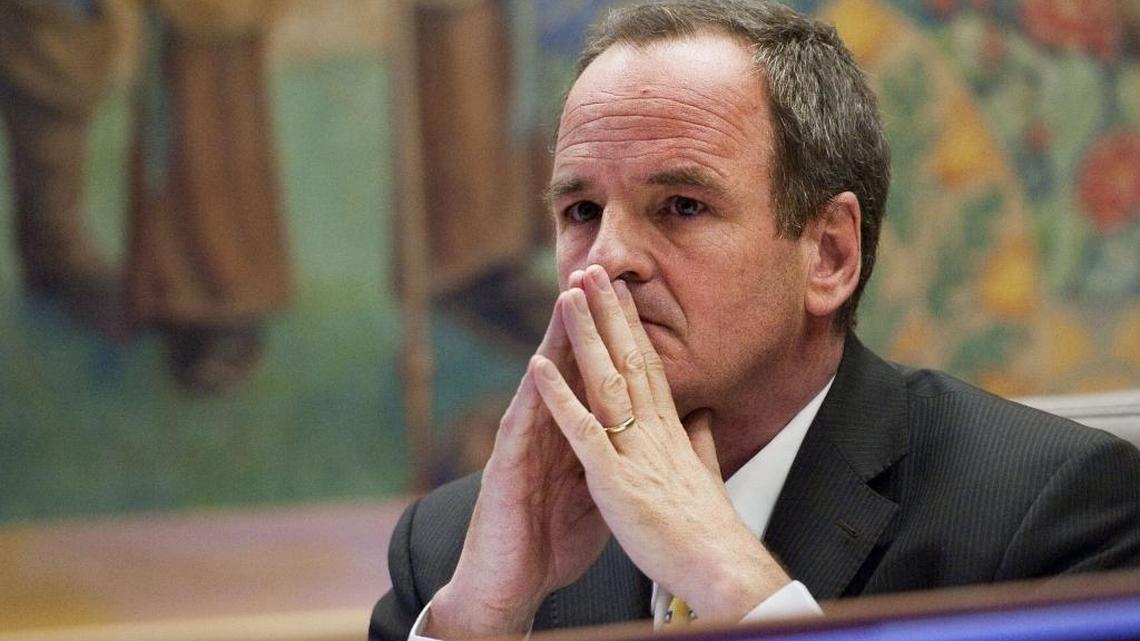 Former Sen. Sam Blakeslee, R-San Luis Obispo, at a Sacramento hearing on Monday, March 21, 2011.