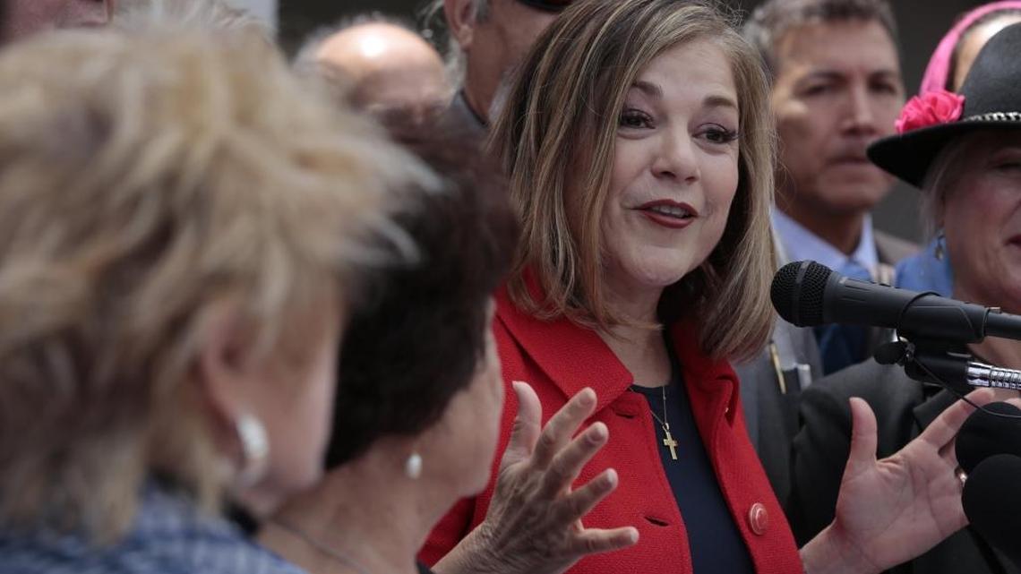 Rep. Loretta Sanchez, who upended Orange County politics by ousting Republican Bob Dornan from Congress in 1996, announced in May she was running for U.S Senate.