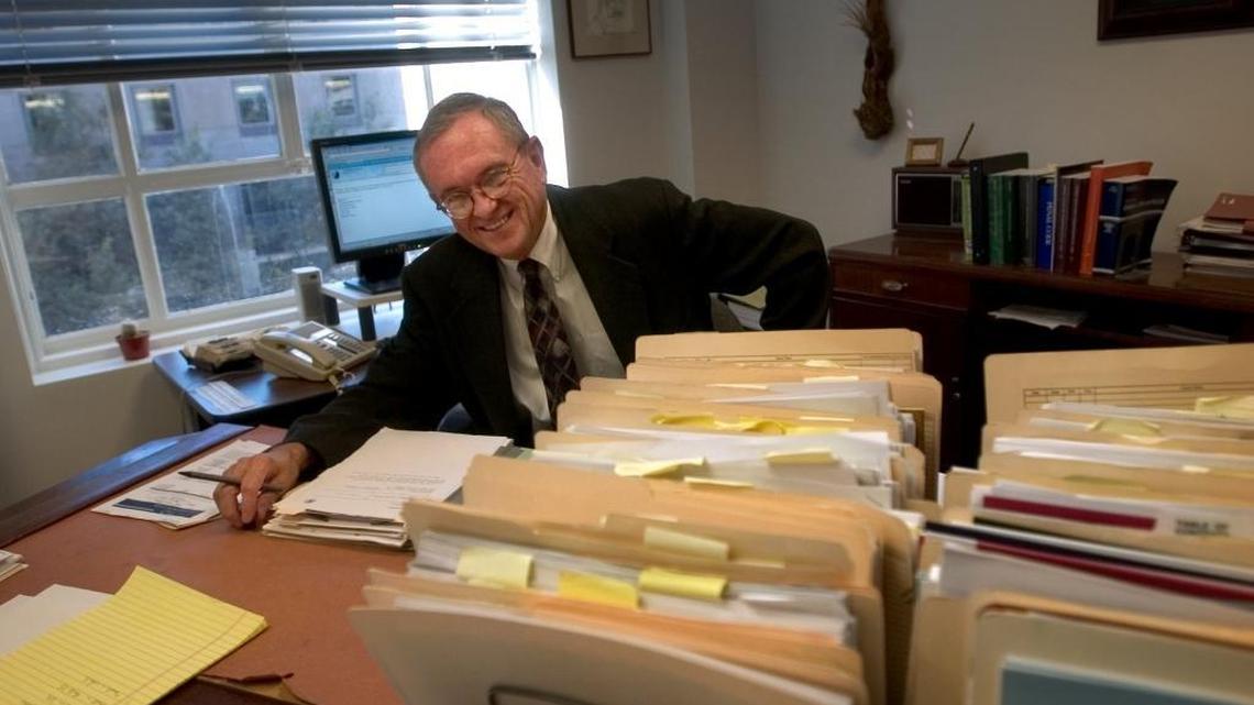 Retired federal defender Quin Denvir