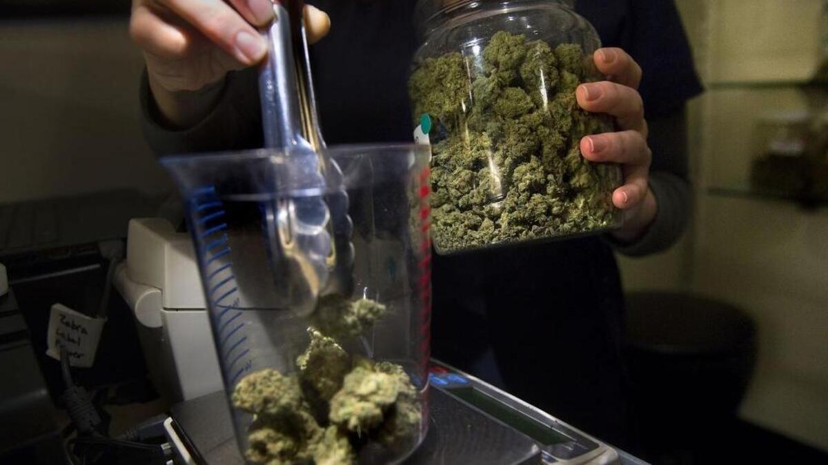 One ounce of marijuana at A Therapeutic Alternative in Sacramento on Wednesday, November 2, 2016.