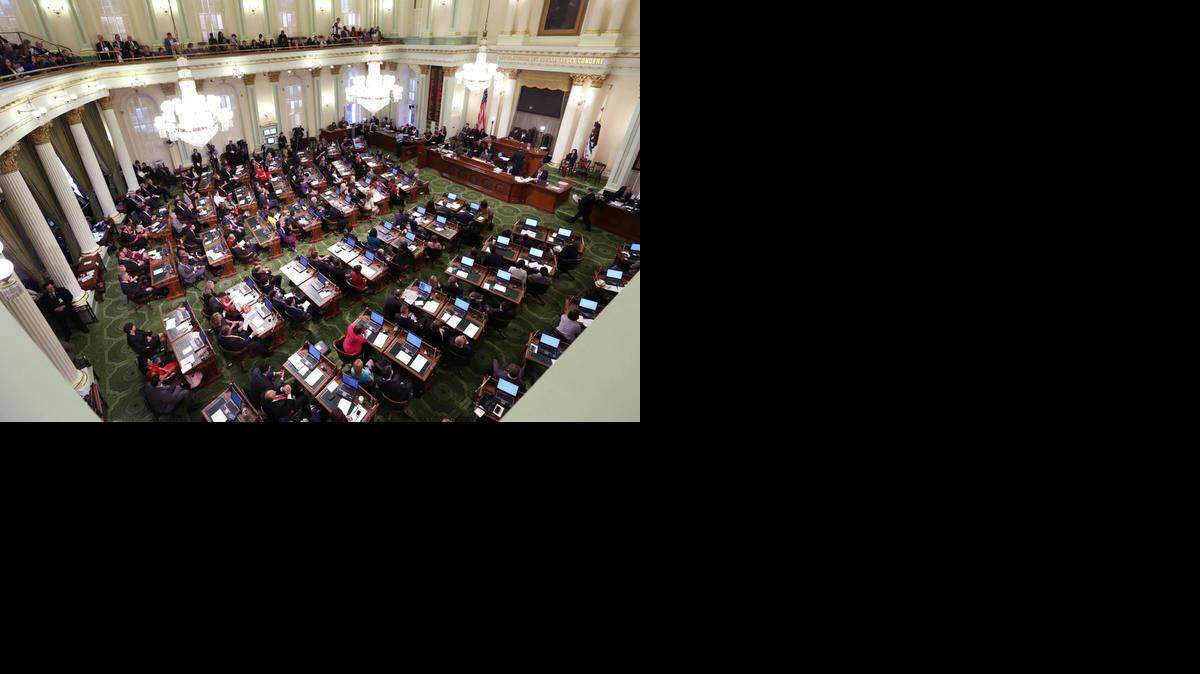 
The California Assembly met last Monday for an organizational session where lawmakers took the oath of office. The Assembly’s average age at the start of the 2015-16 session is down from two years ago.
