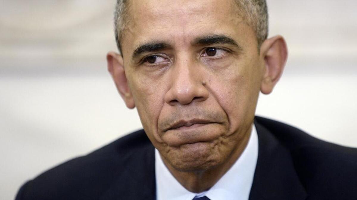 U.S. President Barack Obama makes a statement on the San Bernardino shootings in the Oval Office of the White House in Washington, D.C. on Thursday, Dec. 3, 2015.
