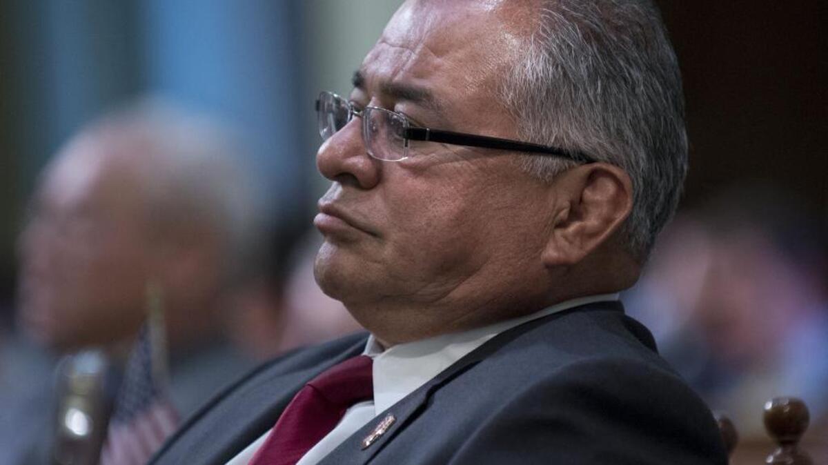 
Assemblyman Rocky Chavez, R-Oceanside during session in the Assembly chamber on March 11, 2013.

