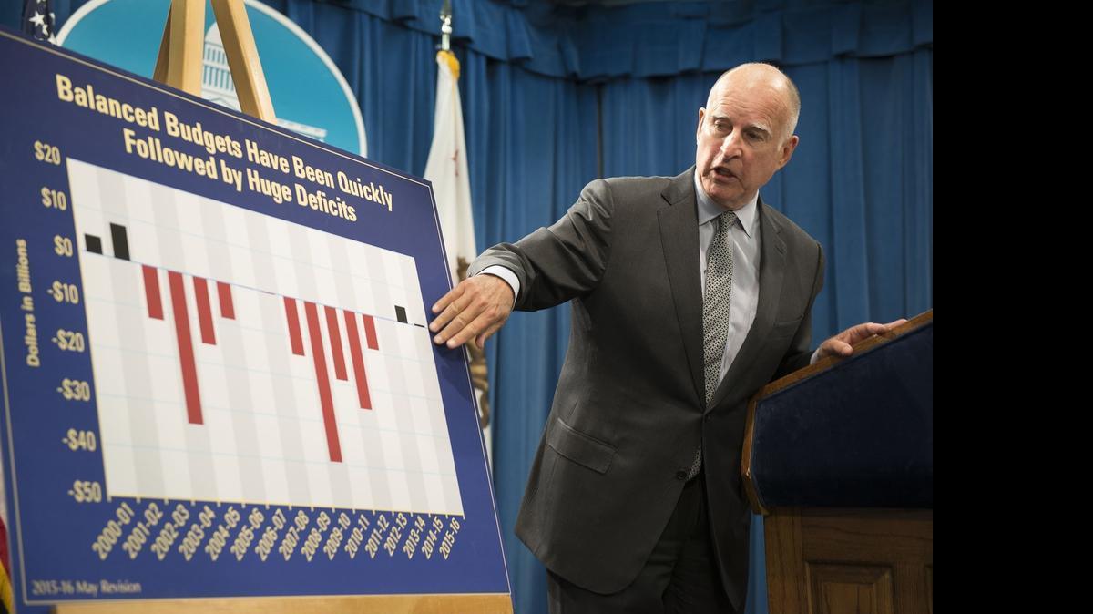 
Gov. Jerry Brown released his revised budget proposal for the fiscal year that begins July 1. The LAO figures that the state will take in $3.1 billion more in revenue in 2015-16 than the Brown administration estimated.
