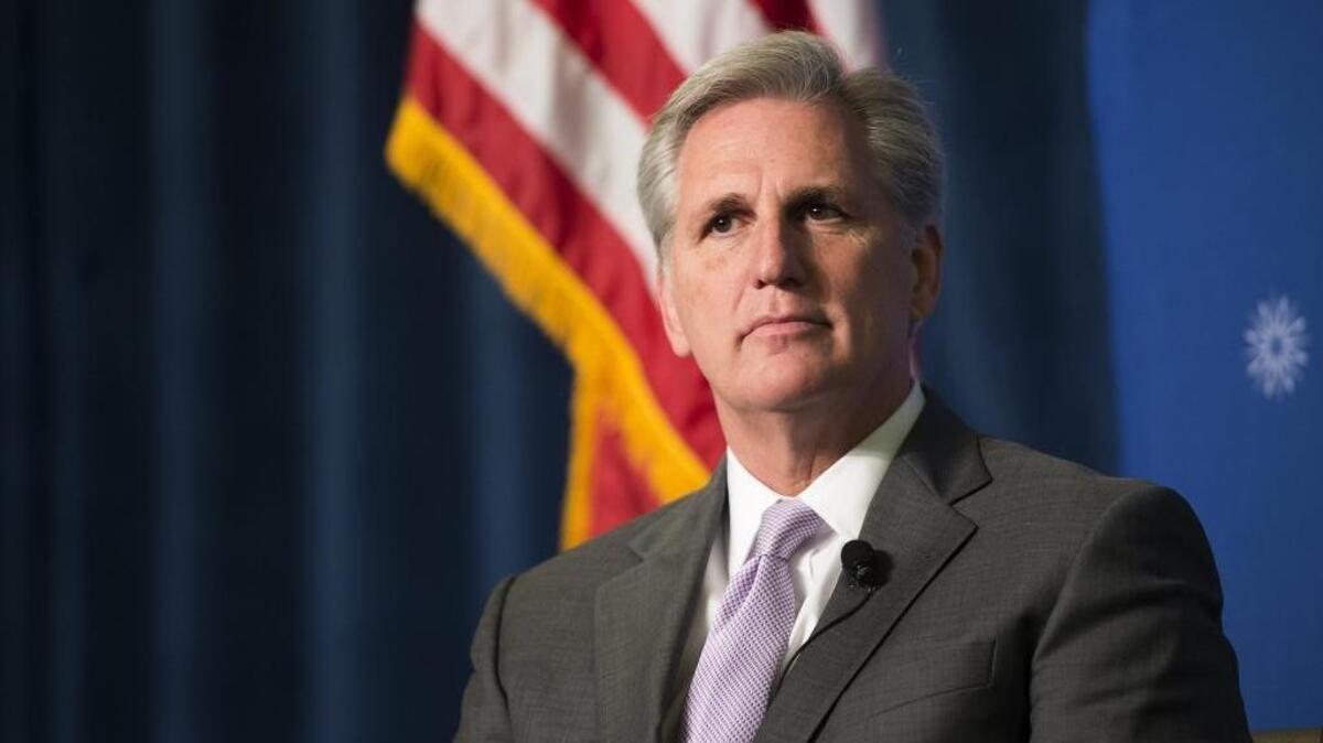 House Majority Leader Kevin McCarthy represents a Bakersfield-area district that would lose the most health care coverage if the Affordable Care Act is repealed.