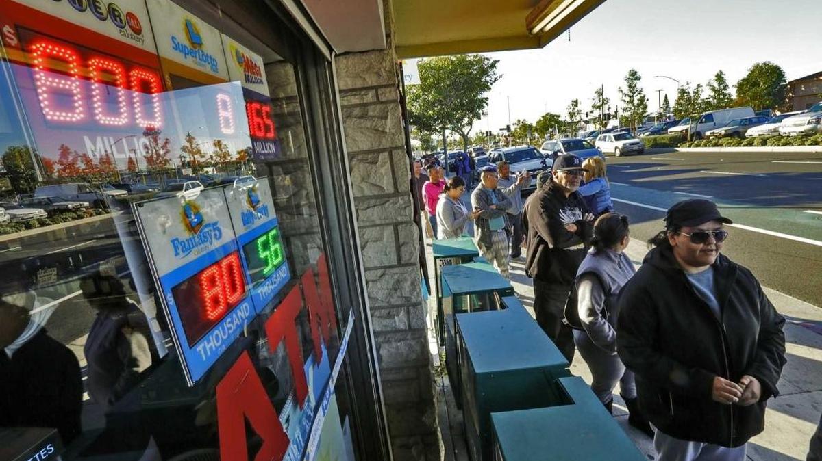 The line is long and the hopes are high outside Bluebird Liquor in Hawthorne, where people were buying Powerball tickets. The California Lottery had $5.5 billion in sales in 2014-15, more than 50 percent higher than in 2005-06.
