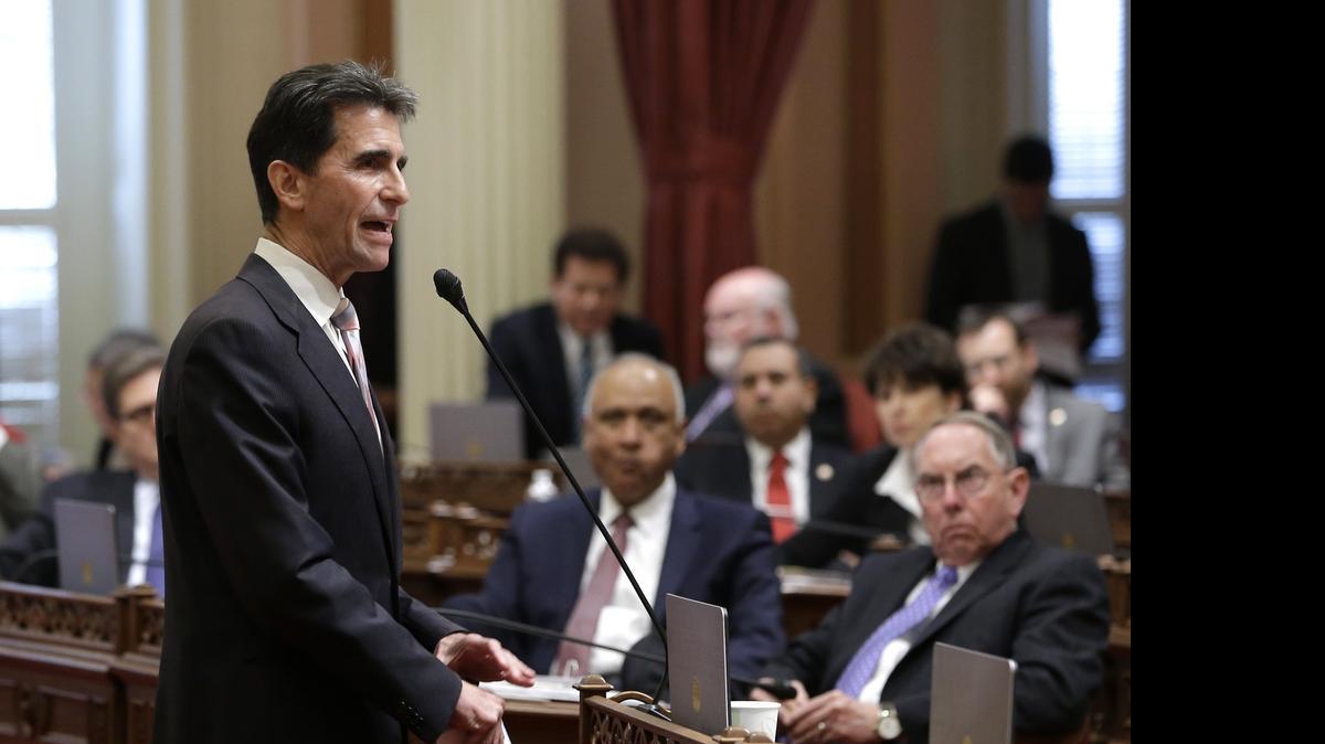 
State Sen. Mark Leno, D-San Francisco, is behind bills to increase the minimum wage and regulate e-cigarettes as tobacco products.
