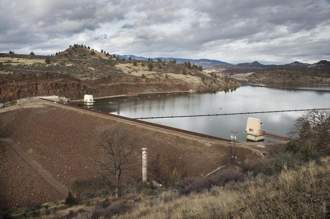 Iron Gate Dam on Tuesday, December 8, 2015, northeast of Yreka, Calif. Iron Gate is one of four dams now approved by the federal government for removal.