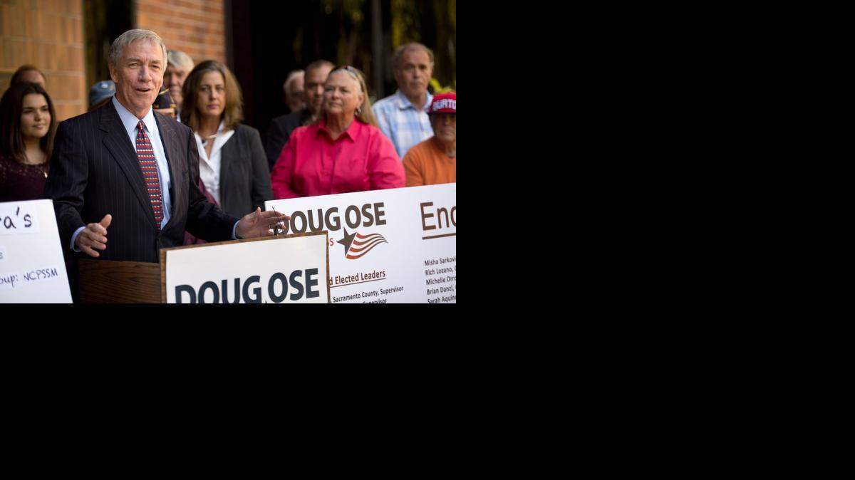 
Doug Ose holds a rally at Rancho Cordova City Hall on Oct. 26  in Rancho Cordova. He is battling Rep. Ami Bera, D-Elk Grove.
