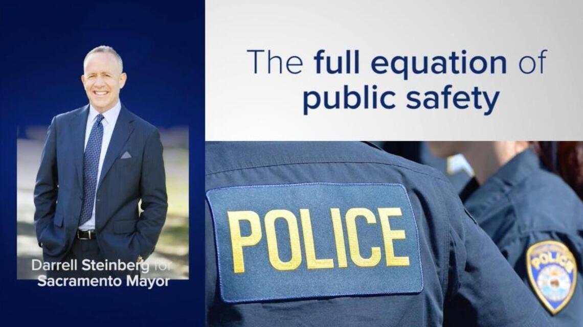 Union ad for Steinberg full of cop images despite Ashby’s police endorsement