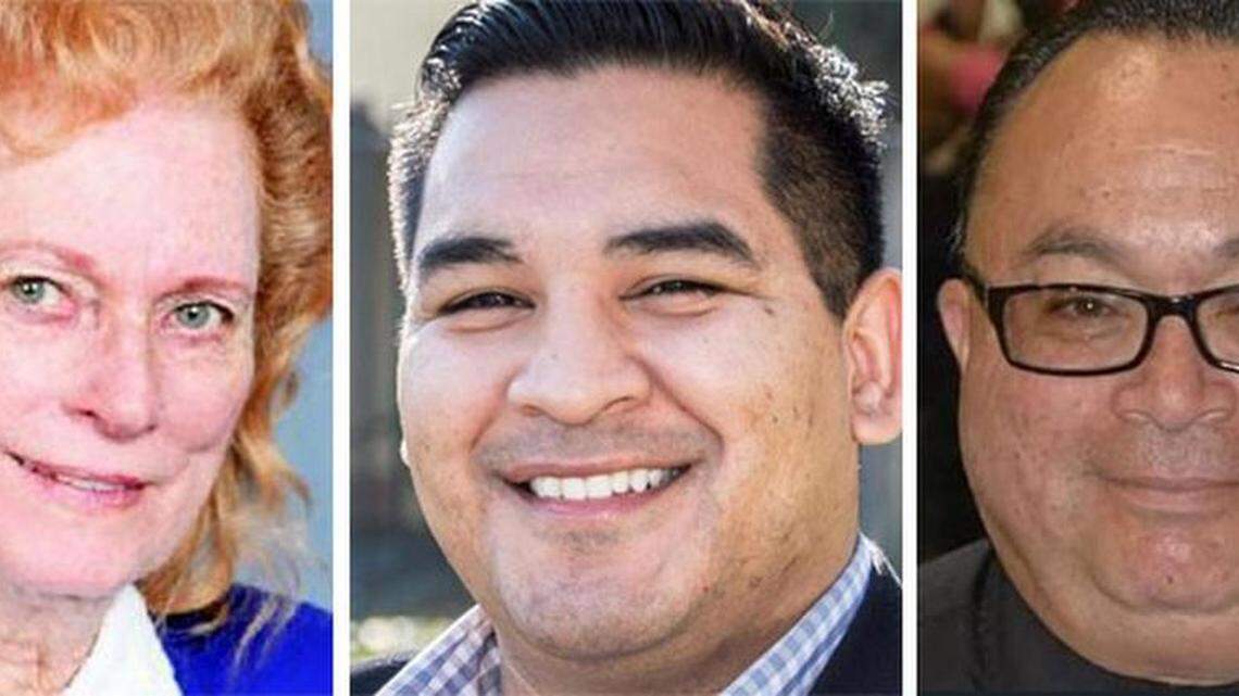 Linda Fowler, Daniel Savala and Francisco Garcia