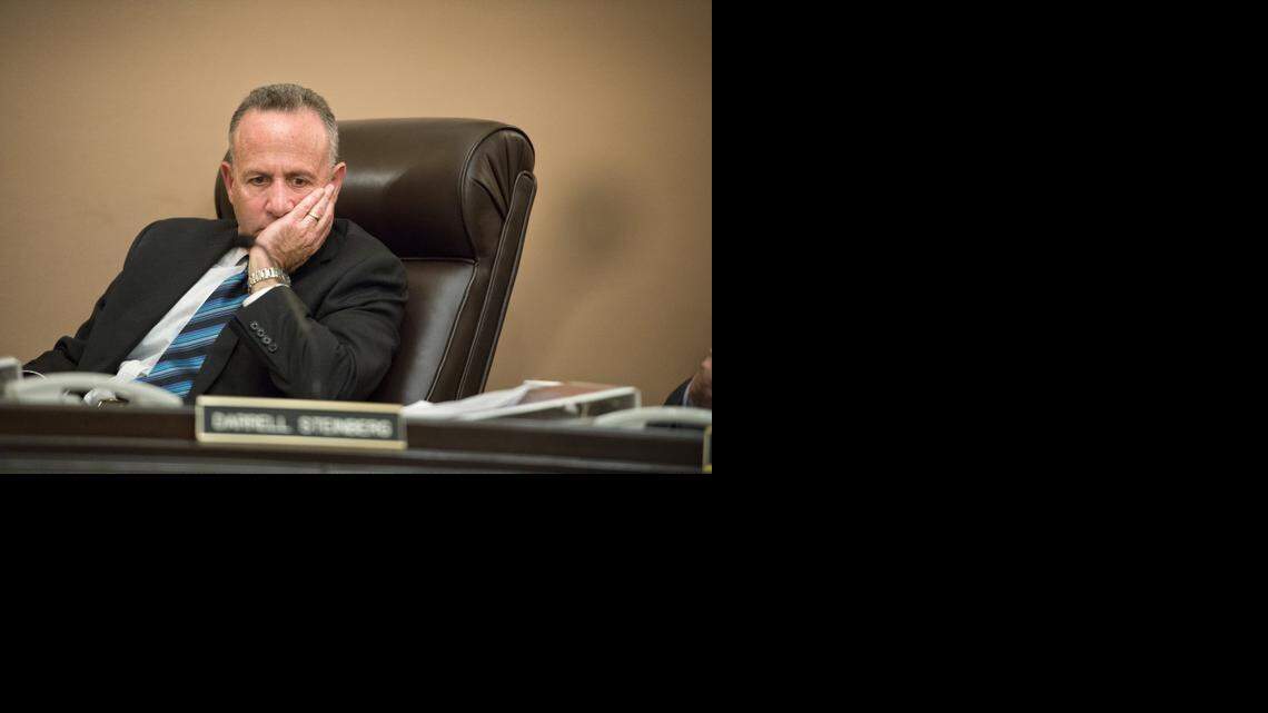 
Darrell Steinberg has had a tough few months as leader of the Senate. The Sacramento Democrat, set to leave office this year, has shaken up the Senate security force and had three senators suspended.
