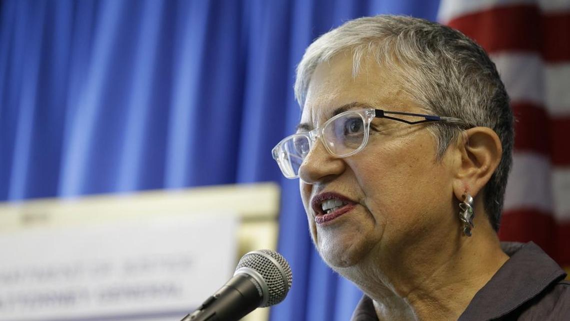 Mary Nichols has led the California Air Resources Board as chairwoman since 2007. The agency on Tuesday released a proposal showing it might achieve aggressive greenhouse gas reduction targets favored by Gov. Jerry Brown. (AP Photo/Eric Risberg)