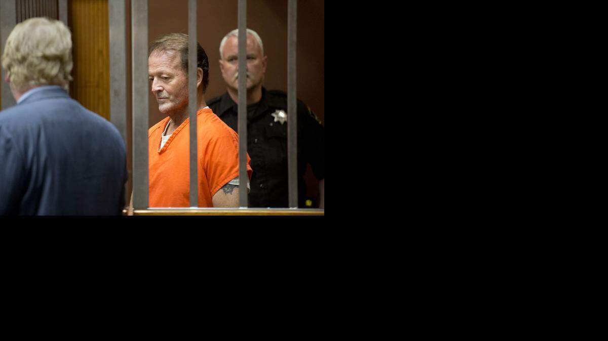 
Former Cal Fire Battalion Chief Orville Fleming is arraigned in Sacramento Superior Court on a murder charge on May 20, 2014, in Sacramento.
