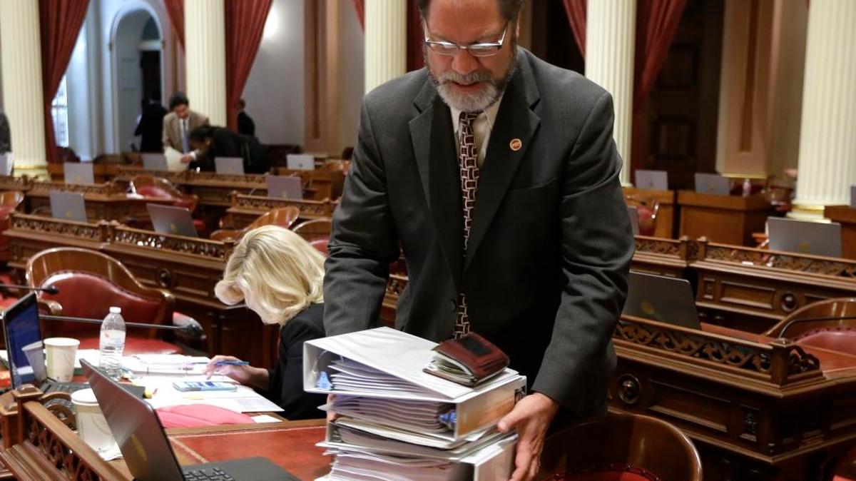 
State Sen. John Moorlach, R-Costa Mesa, said he expects labor-backed Gov. Jerry Brown to sign SB 331.
