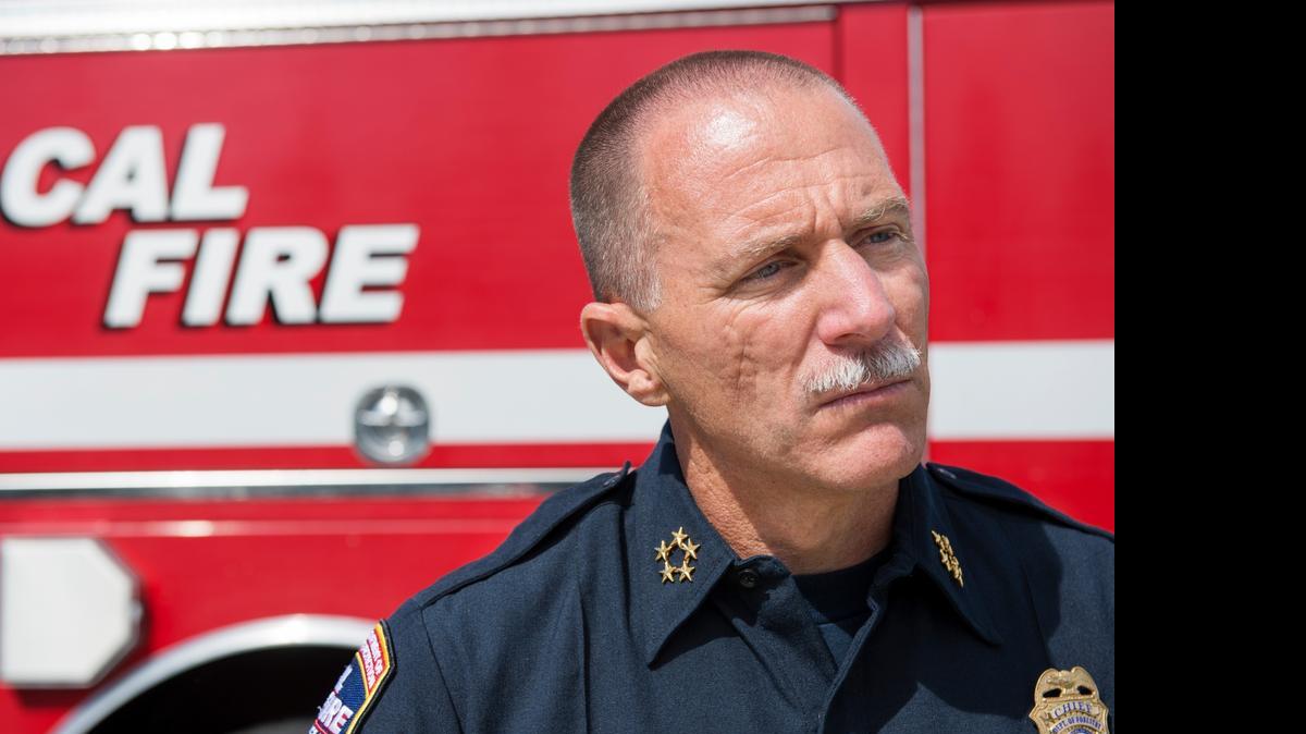 
Cal Fire Director Ken Pimlott on Monday discusses the revelations of drinking, sexual harassment and other misbehavior at Cal Fire’s Ione academy. “Every employee understands what the requirements are as department employees and as public servants,” he said. “And what my expectations are.”
