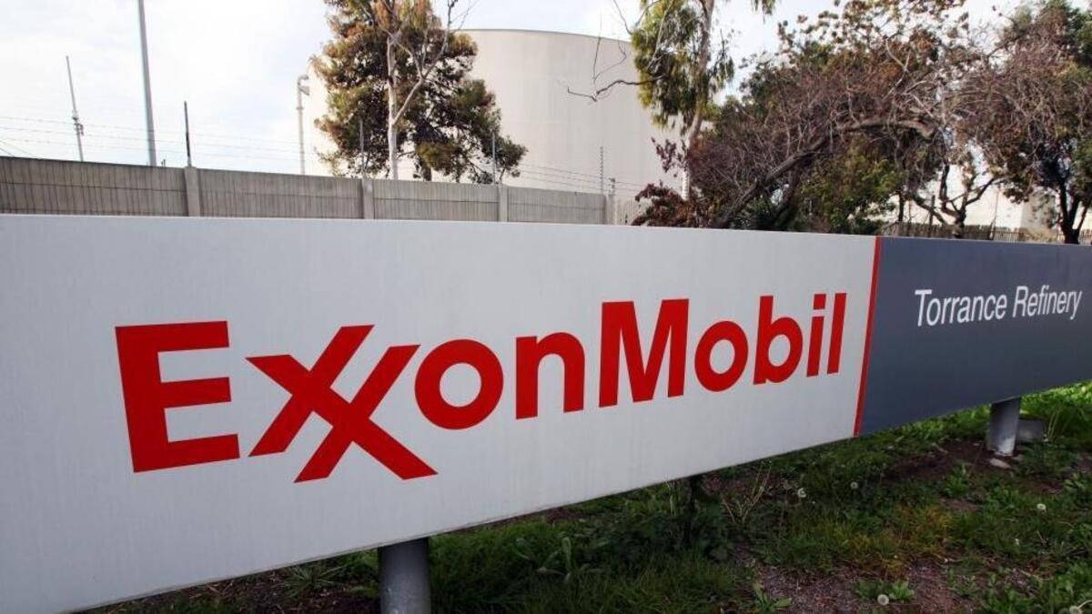The ExxonMobil refinery in Torrance, Calif. California Reps. Ted Lieu and Mark DeSaulnier have encouraged CalPERS to divest its $1 billion worth of shares in the company.