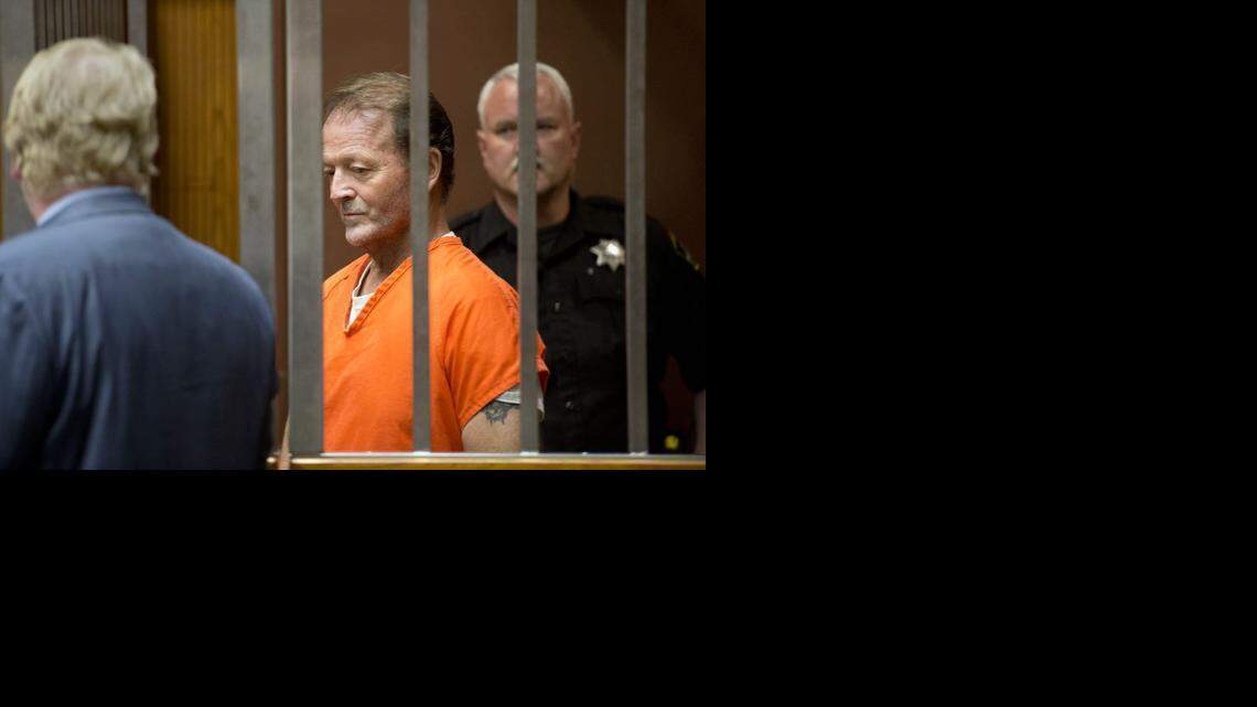 
Former Cal Fire Battalion Chief Orville Fleming is arraigned in Sacramento Superior Court on a murder charge in 2014.
