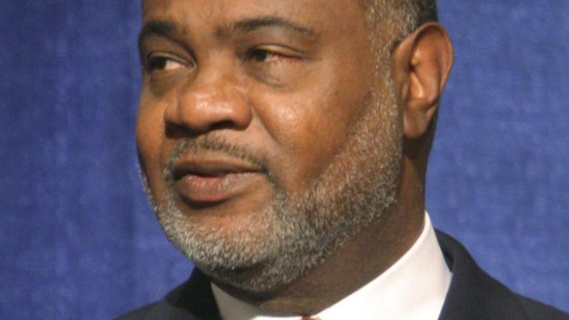 Jerome Horton, then chairman of the California Board of Equalization, speaks during the California Hispanic Chamber of Commerce’s 18th Annual Legislative Conference on May 15, 2012.