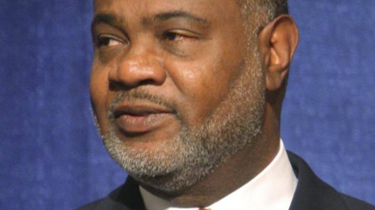 Jerome Horton, then chairman of the California Board of Equalization, speaks during the California Hispanic Chamber of Commerce’s 18th Annual Legislative Conference on May 15, 2012.