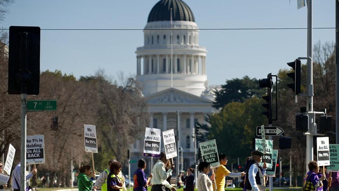 Alma Hernandez, the executive director of California’s largest union, faces felony charges of grand theft and perjury in Sacramento County Superior Court.
