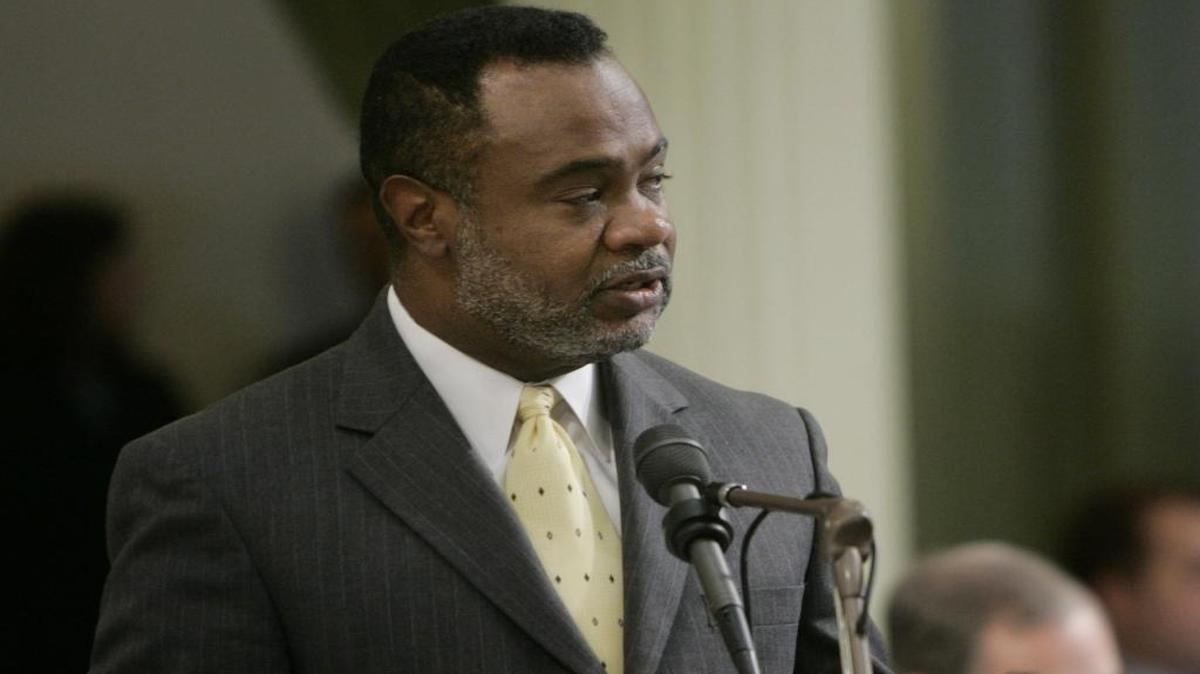 Jerome Horton is seen on the floor of the state Assembly in 2005.