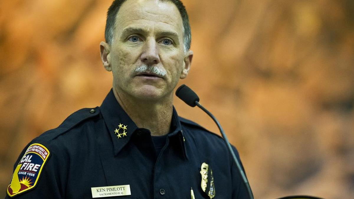 California Department of Forestry and Fire Protection Chief Ken Pimlott instituted a second demotion of two fire academy instructors that is being challenged.