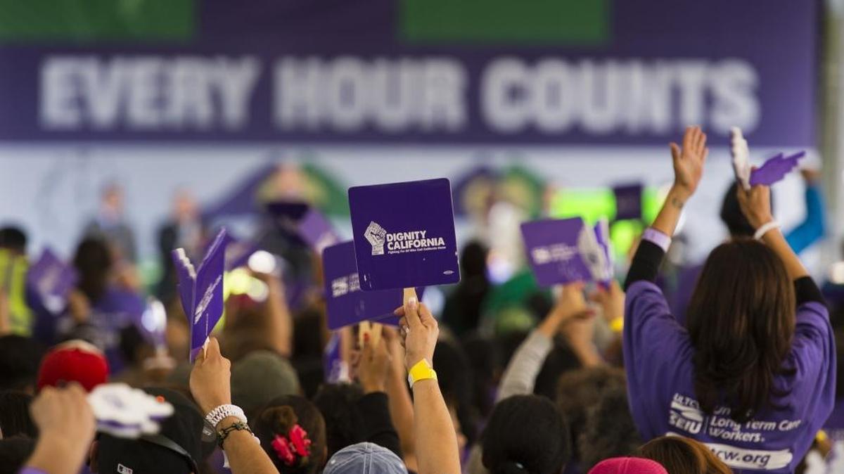 Members of SEIU Local 1000 are voting on a contract that would raise their pay by at least 11.5 percent over 42 months. It is a complicated contract with new payroll deductions and a bonus that has some members trying to figure out what it means for them.