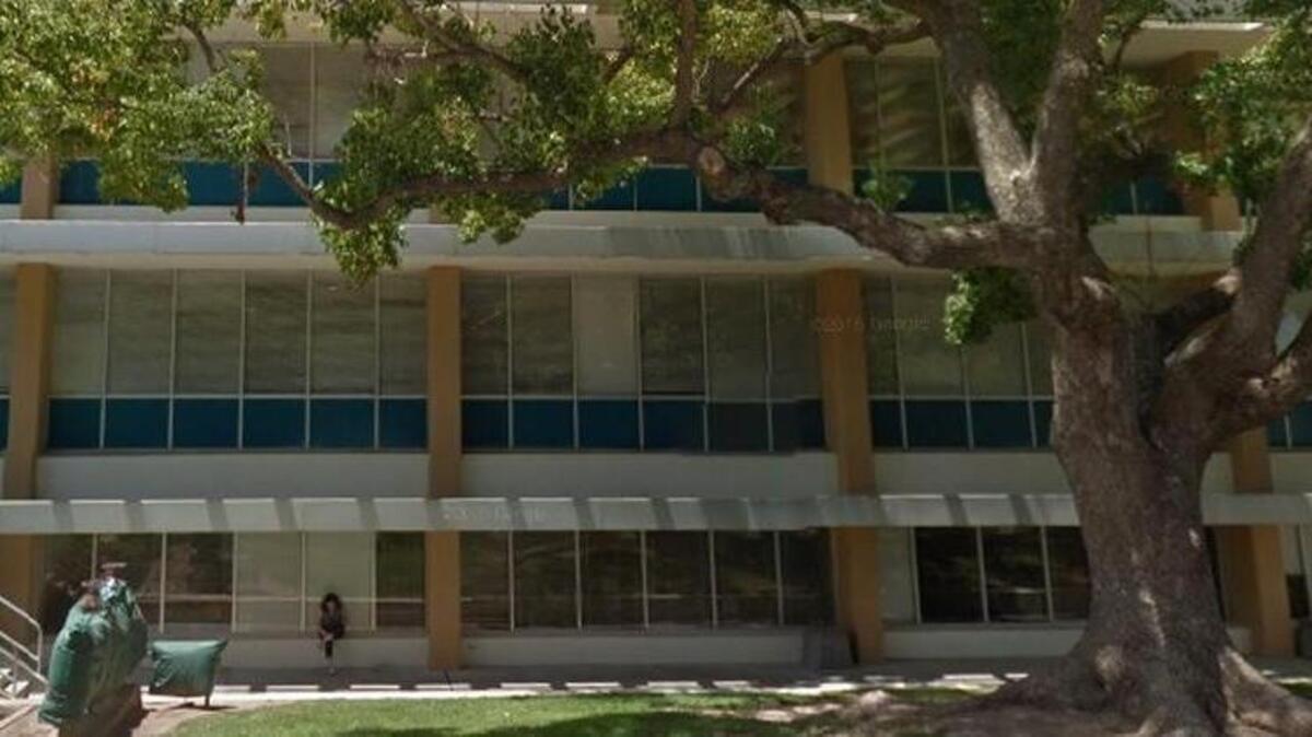 
DMV Building West in Sacramento, which closed on Friday ahead of the Labor Day weekend while a drain line was repaired.
