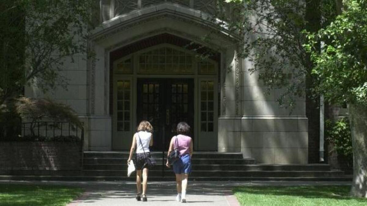 The University of the Pacific in Stockton is No. 11.