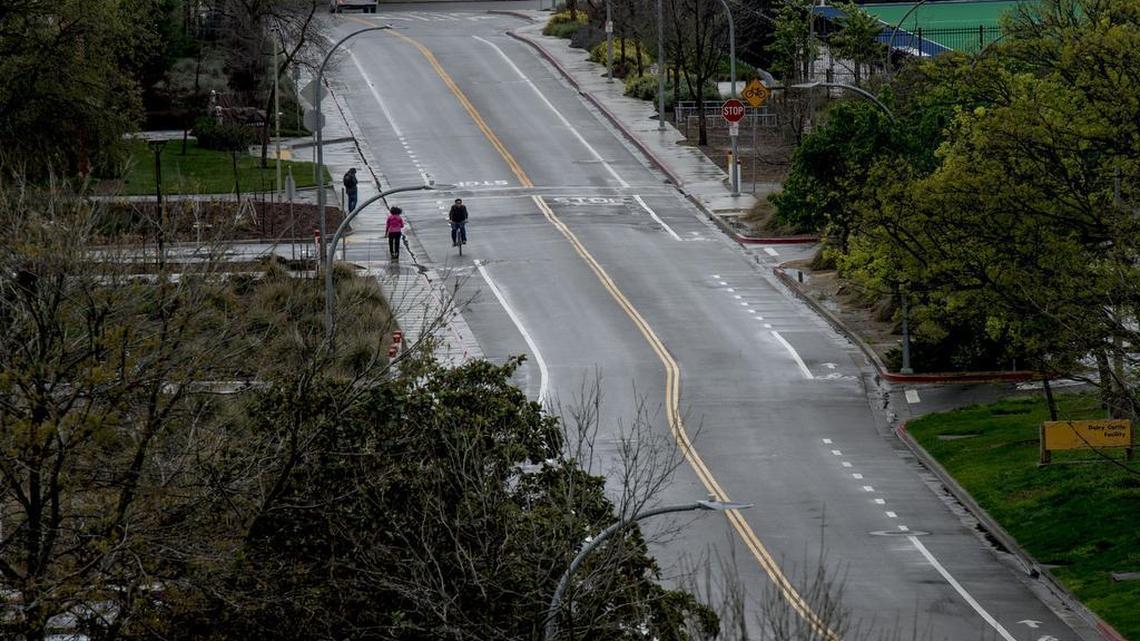 Light rain falls at the campus of UC Davis as showers were forecasted to linger through Monday, March 7, 2016. A weekend of rain has boosted seasonal totals back toward where they are supposed to be as a much-needed shot of precipitation drenched the Sacramento region.
