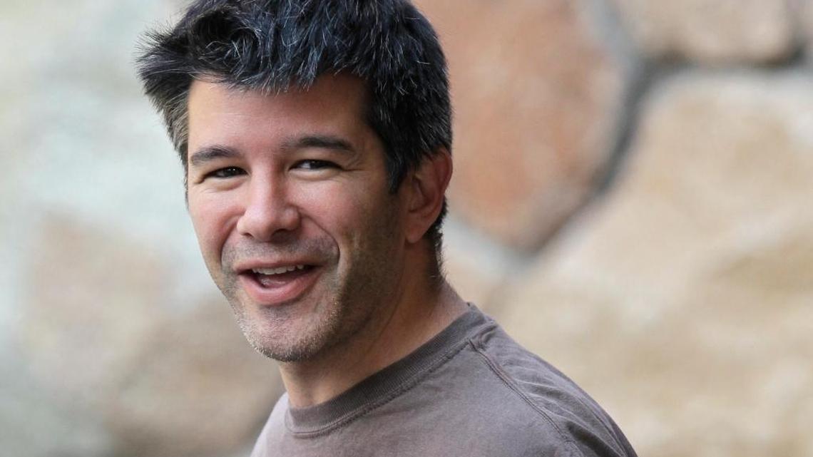 Uber CEO and co-founder Travis Kalanick, shown here in 2012, will be stepping aside from the company’s helm indefinitely.