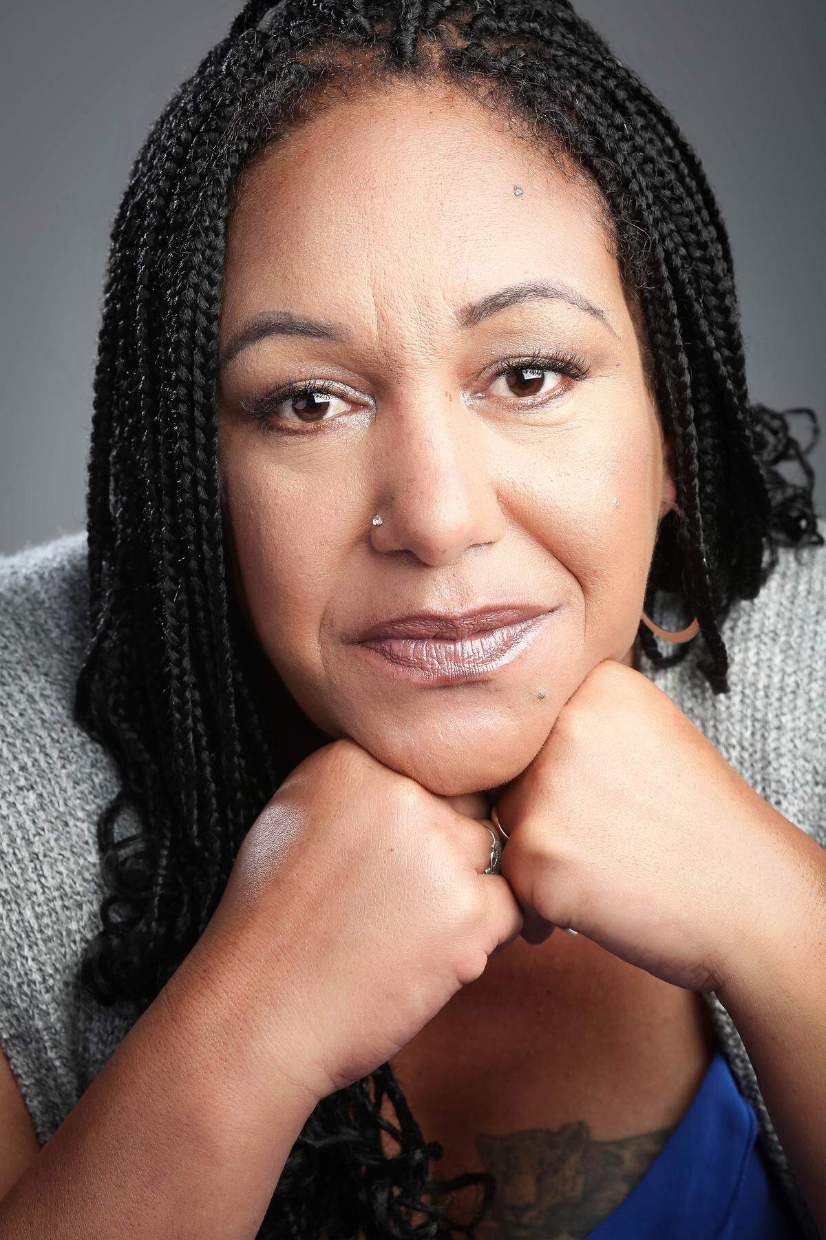Cat Brooks, Executive Director of the Justice Teams Network.