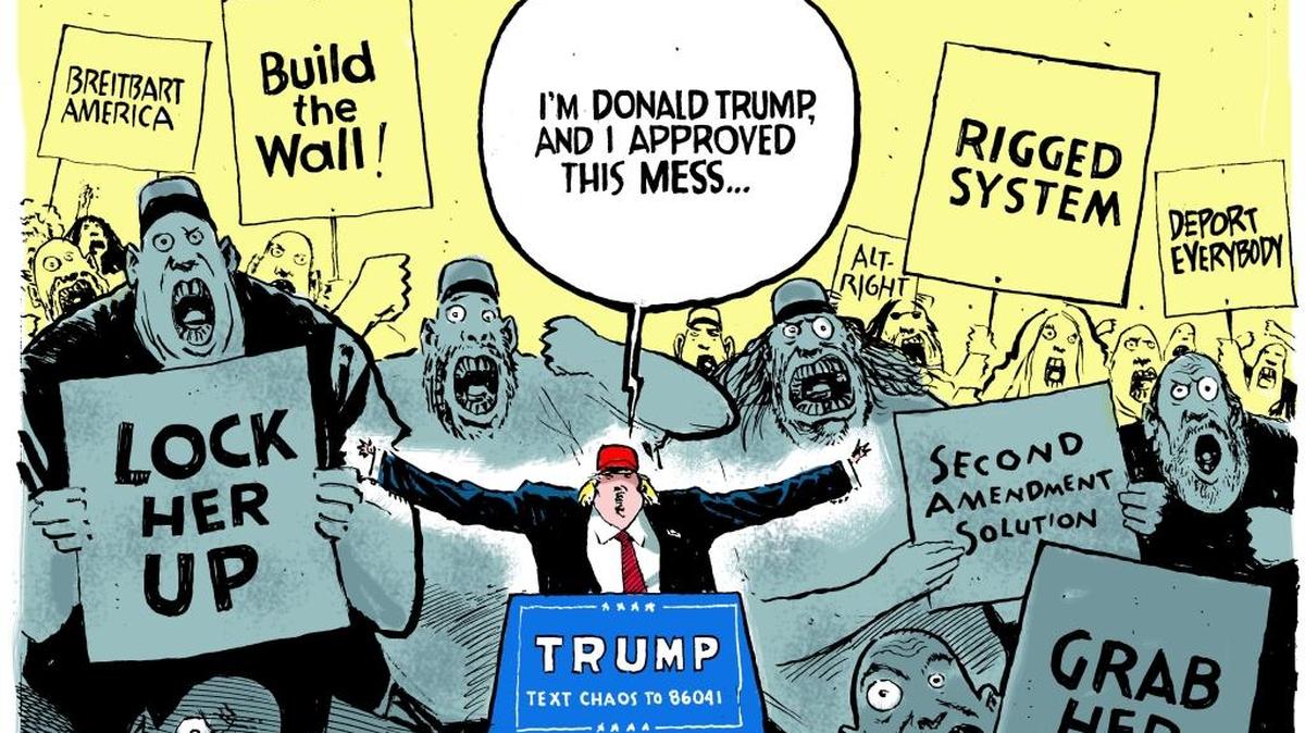 Trump approves of this election message