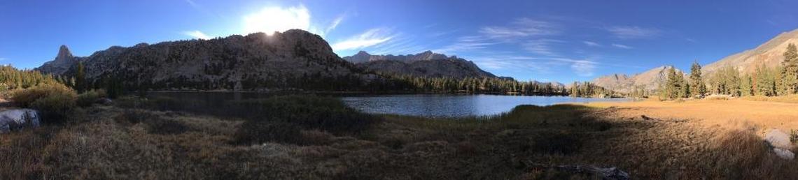 Arrowhead Lake in Kings Canyon National Park.