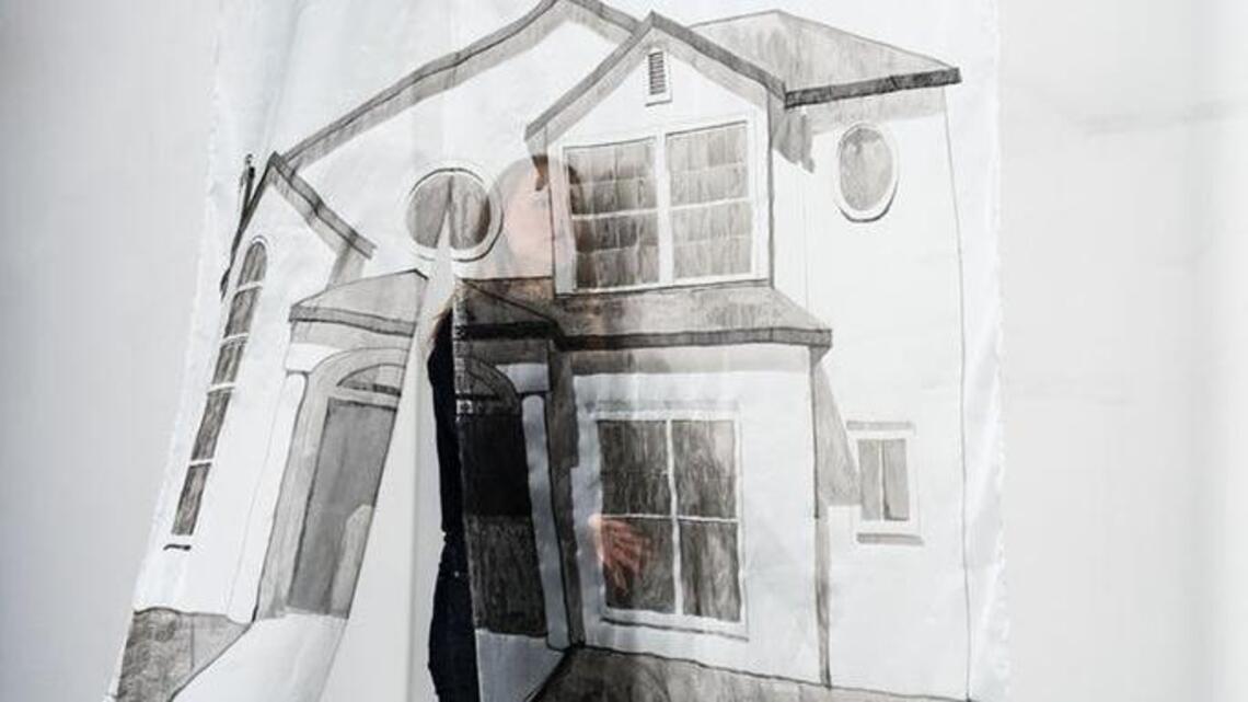 As housing, lost and desired, fixates California, an artist paints the spirit of home