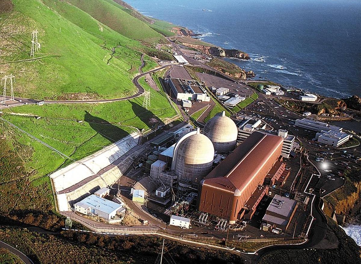 Diablo Canyon nuclear power plant.