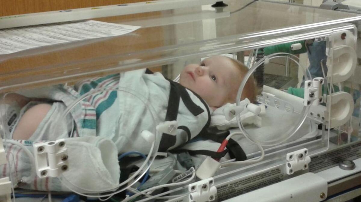 June Pollock spent 12 days at UC Davis Medical Center.
