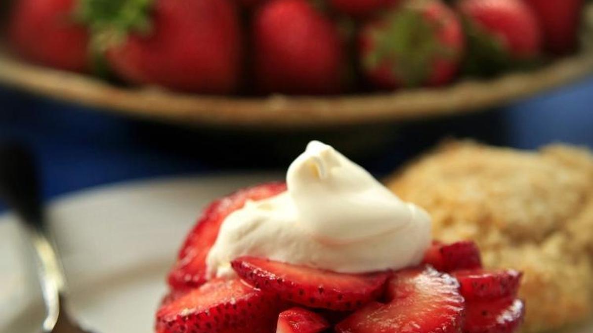 Strawberry shortcake with whipped cream? Politically dubious.