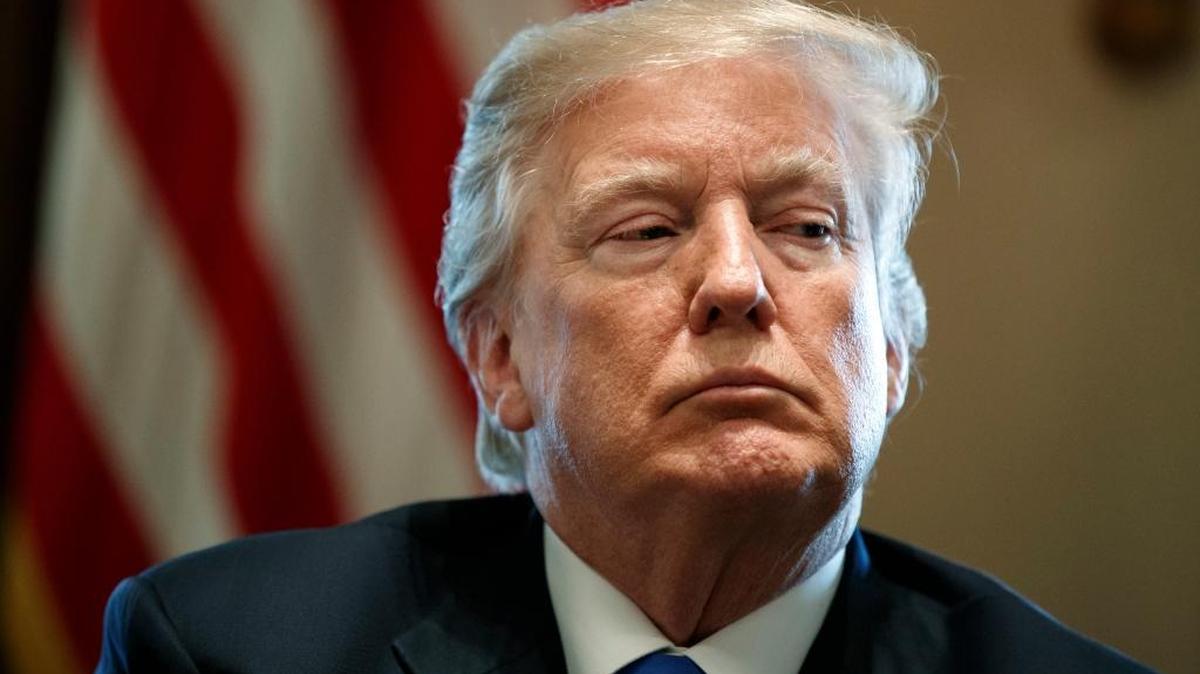 President Donald Trump, shown here Jan. 8, 2018, was said to have disparaged African nations as “shitholes” in a meeting with lawmakers about immigration. (AP Photo/Evan Vucci, File)