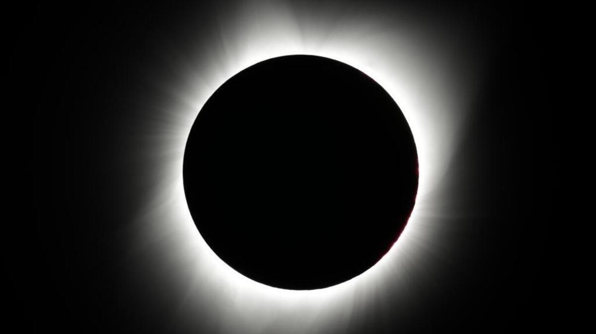 The moon covers the sun during a total eclipse Monday, Aug. 21, 2017, near Redmond, Ore. (AP Photo/Ted S. Warren)