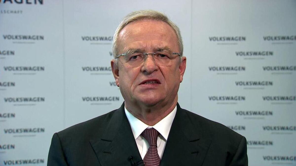 
Volkswagen CEO Martin Winterkorn announced his resignation Wednesday over a growing scandal of falsified emissions tests for “clean diesel” vehicles.
