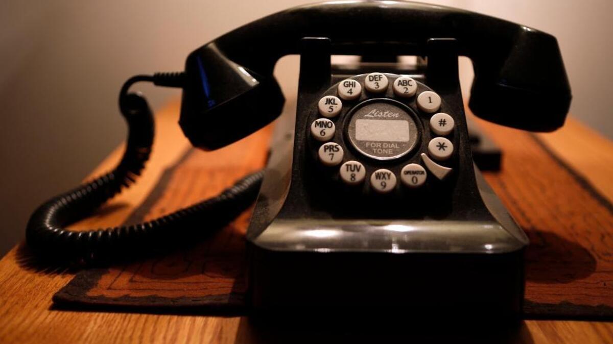 In 2016, separate studies found that most California homes had given up their landlines, and most U.S. households used cell phones only. Still, house phones can be reassuring, and it can be hard to say goodbye. (AP Photo/Robert F. Bukaty, File)